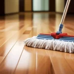 Vloer reinigen met professionele vloerreiniger